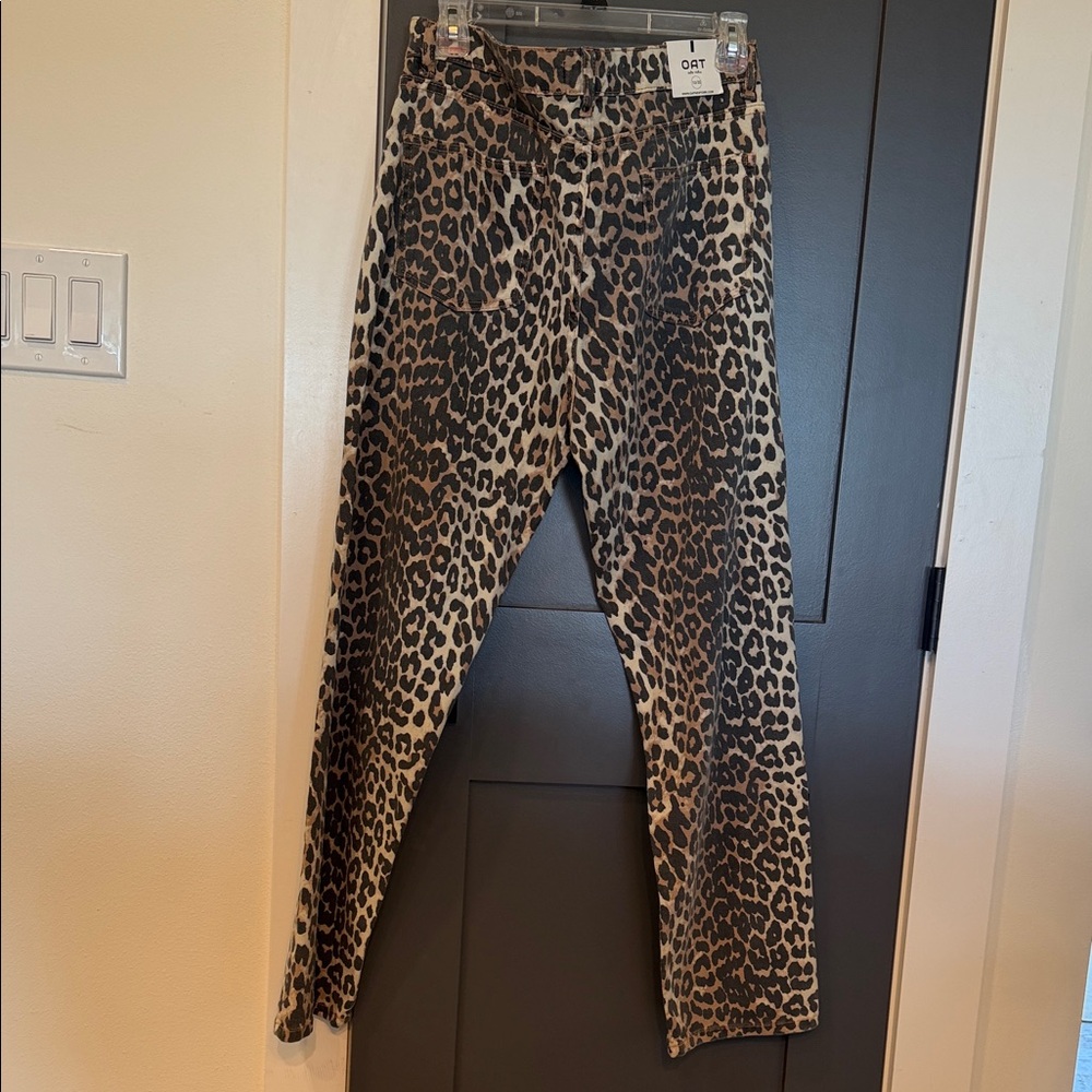 Oat New York Leopard Print Pants - Picture 2 of 4